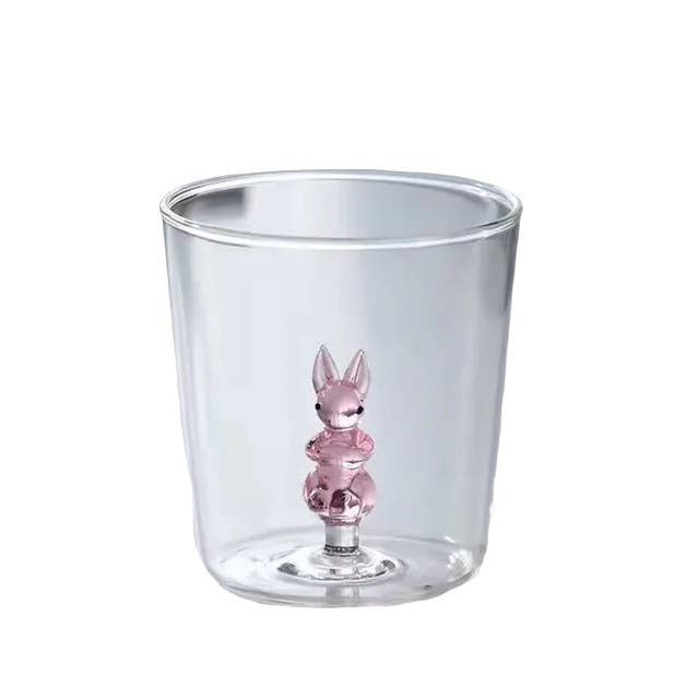 IVORE.GROUP (We cover All Import duty) - Wholesale Drinking Glass/Cup - 3D Built-in Animal Borosilicate Glass Cup (300ml)5