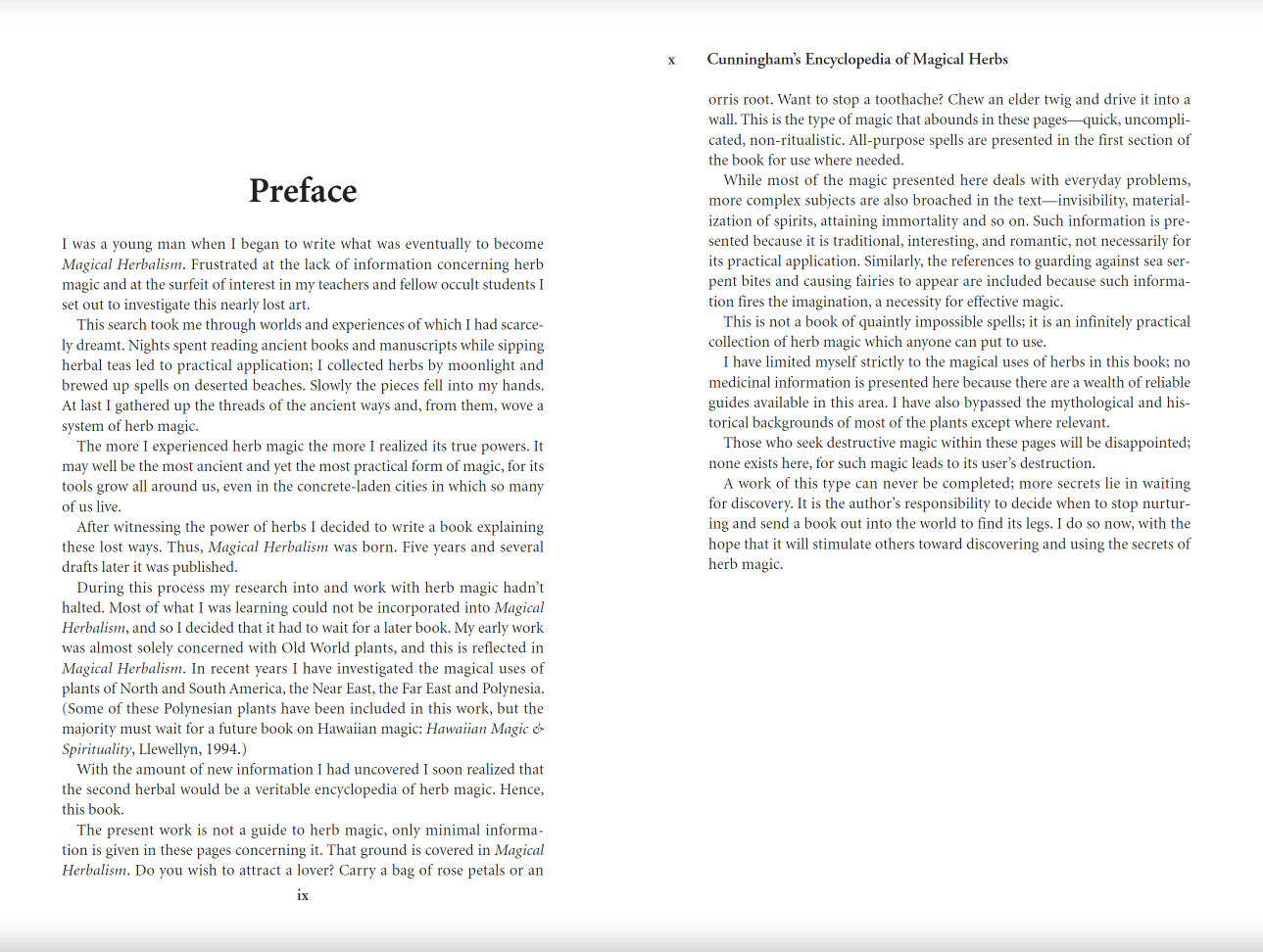 Cardshouse - Wholesale Body, Mind & Spirit - Encyclopedia Of Magical Herbs Book Llewellyn2