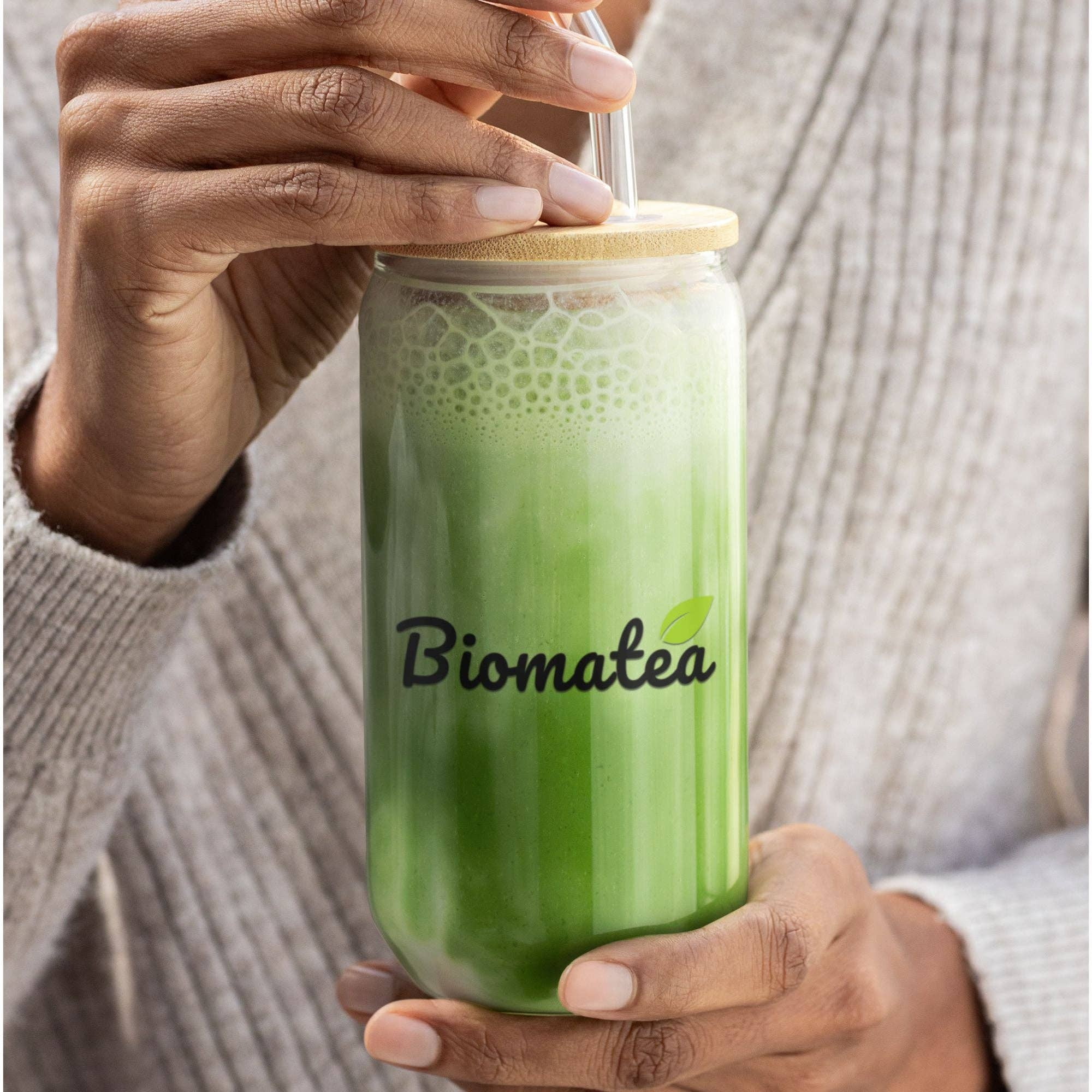 Biomatea - Wholesale Health/Detox Tea - Ceremonial Japanese Matcha Tea Powder – Limited Christmas Xmas Edition, 50 g2