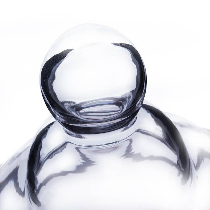 WGV International - Wholesale Apothecary Jar - WGV Large Pedestal Apothecary / Candy Jar With Lid - 20.5"H1