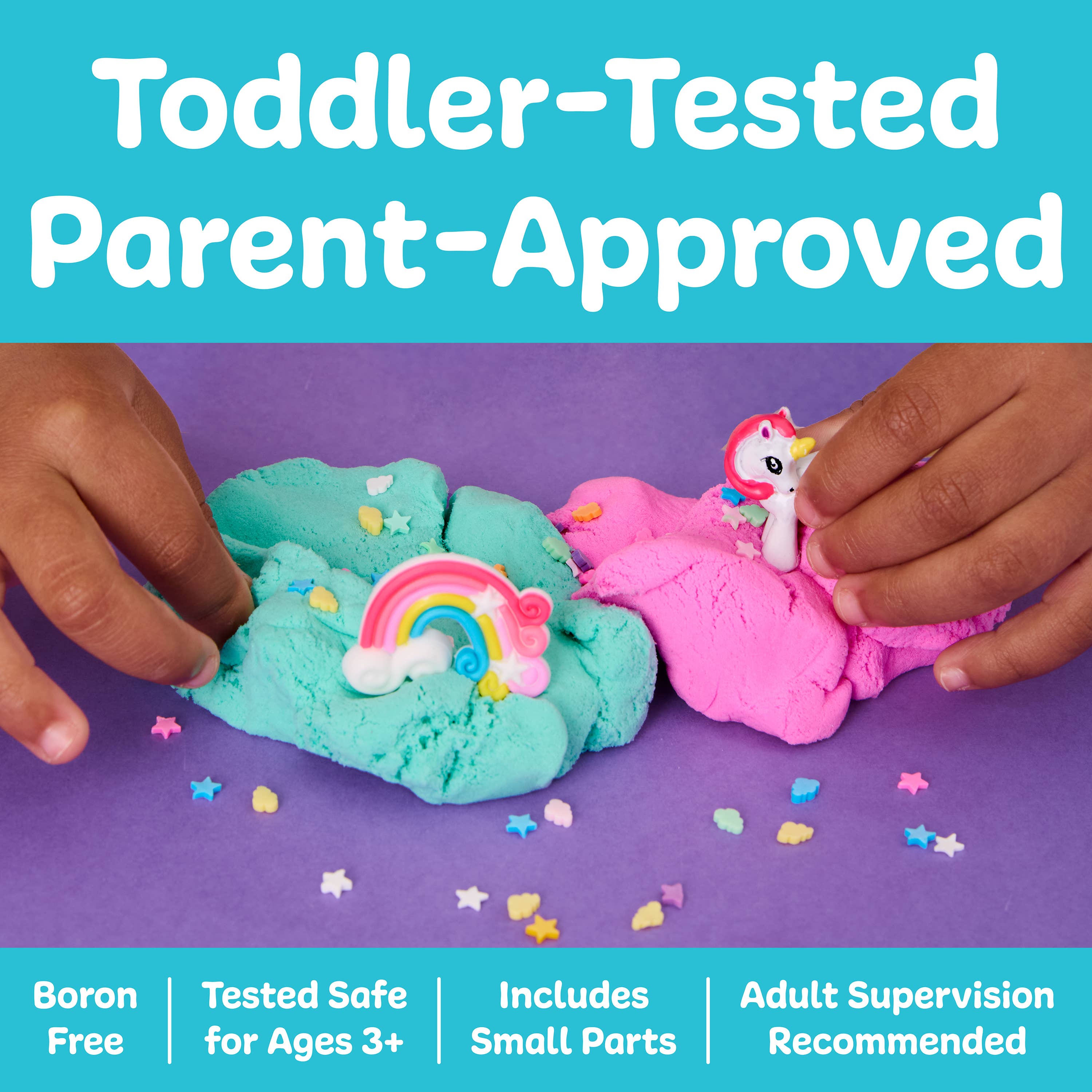 Faber-Castell / Creativity for Kids - Wholesale Putty/Slime - Kids - Sensory Mini Play Kit Jar with Cloud Clay: Unicorn Theme4