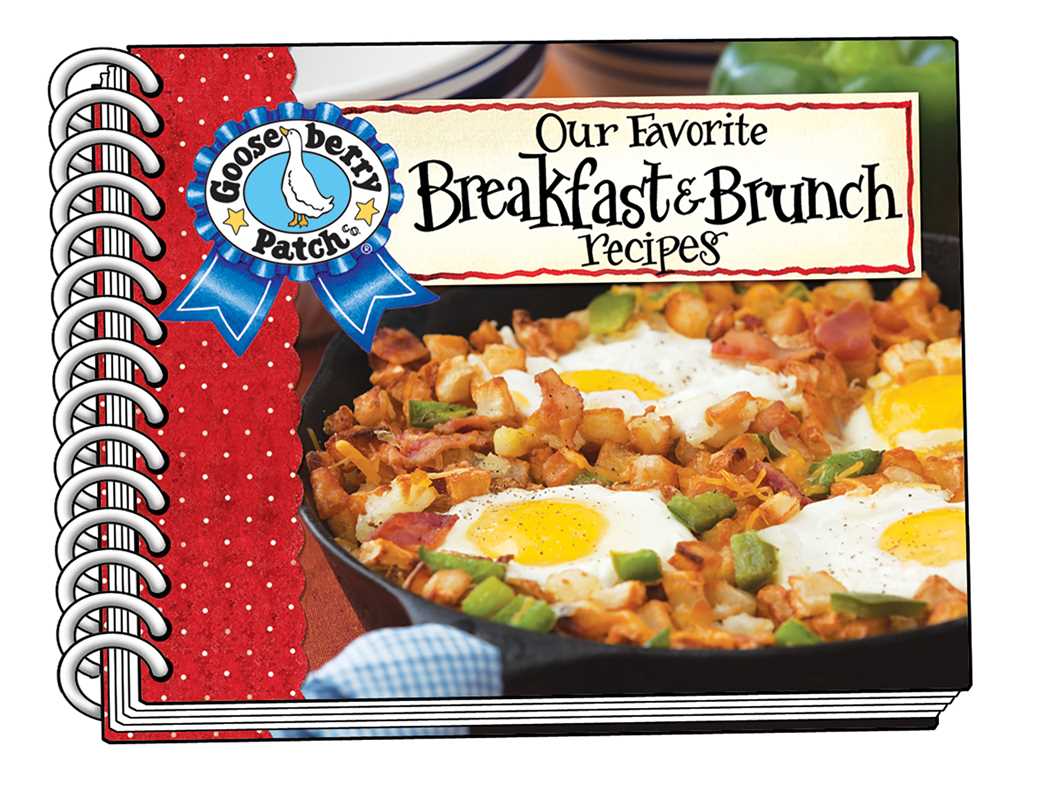 Simon & Schuster - Wholesale Cookbooks & Food - Our Favorite Breakfast & Brunch Recipes with Photo Cover by Gooseberry Patch0
