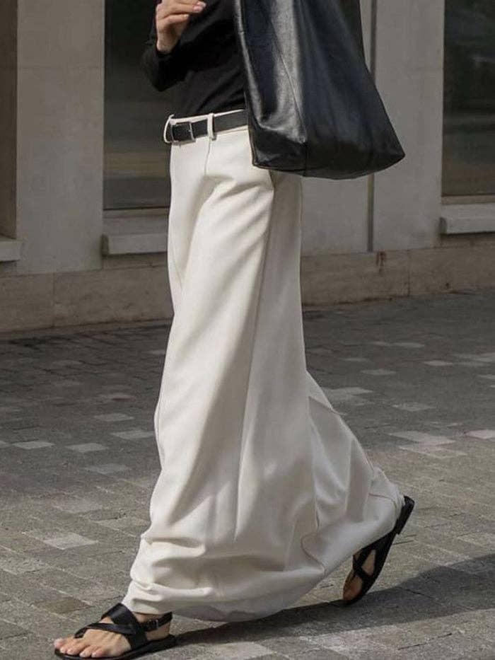 UZ Wholesale Store - Wholesale Skirt - Women's - Chic Solid Color H-Line Skirt