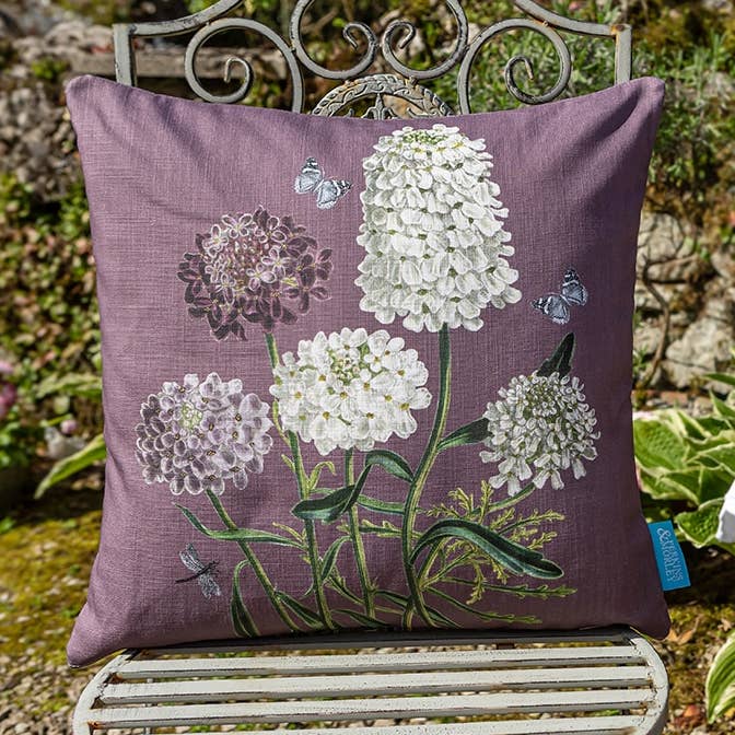 Candy Tuft Outdoor Cushion for wholesale by Perkins & Morley