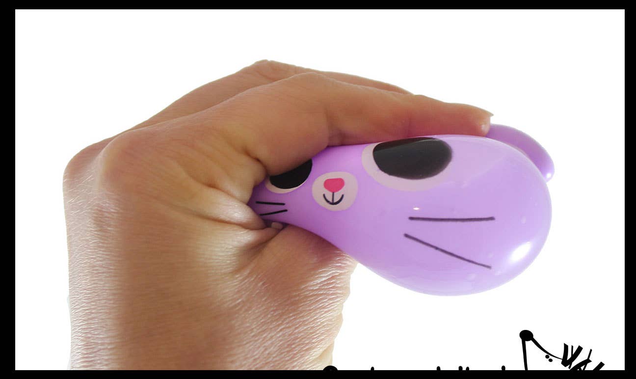 Curious Minds Toys - Wholesale Squishy Toy - Kids & Baby - 1 Bunny Splat Ball - Water Filled Splat Stress Ball - Throw 6