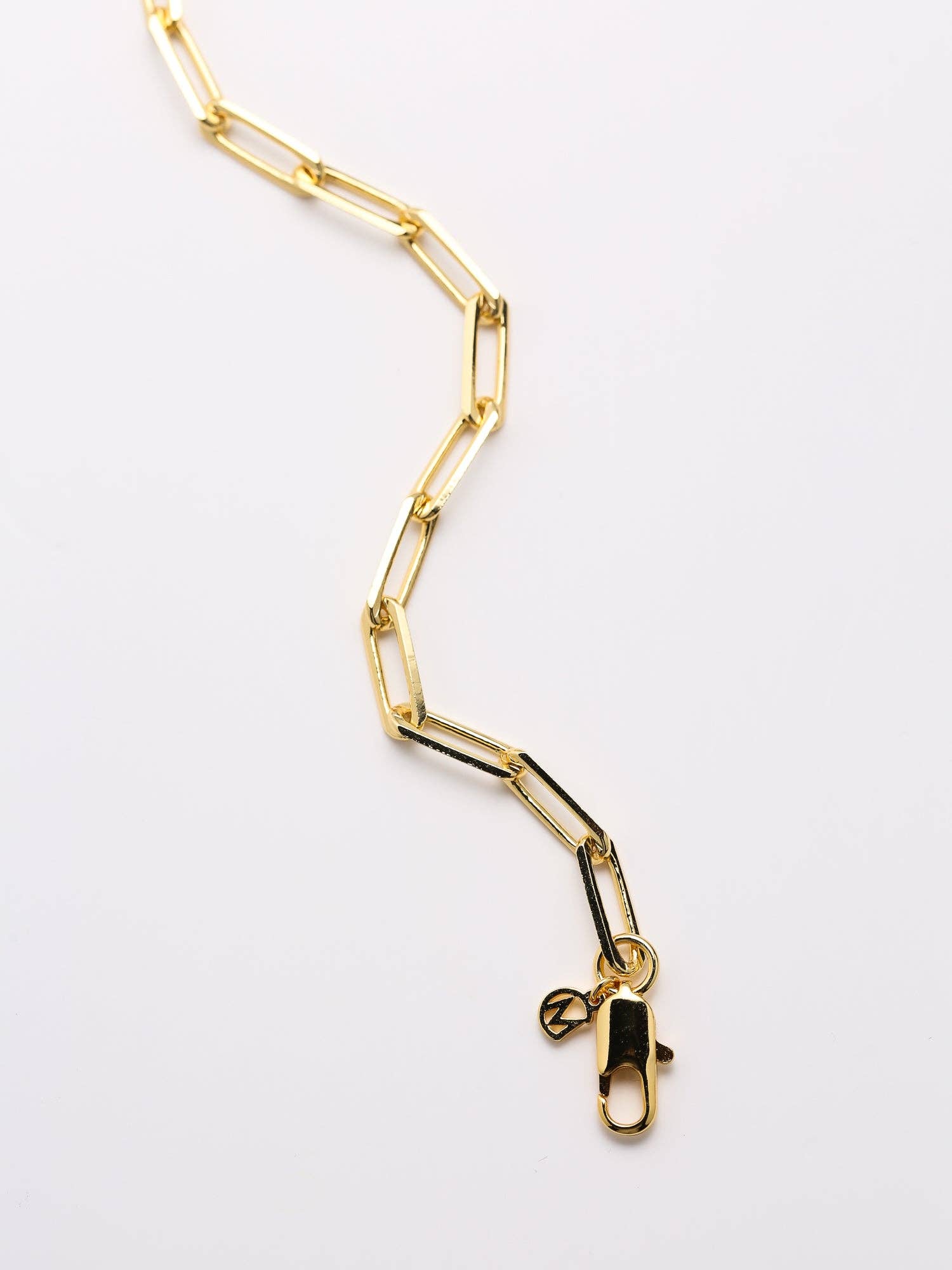 Miss Cecilia - Wholesale Link & Chain Bracelet - Classic Paperclip Chain Bracelet3