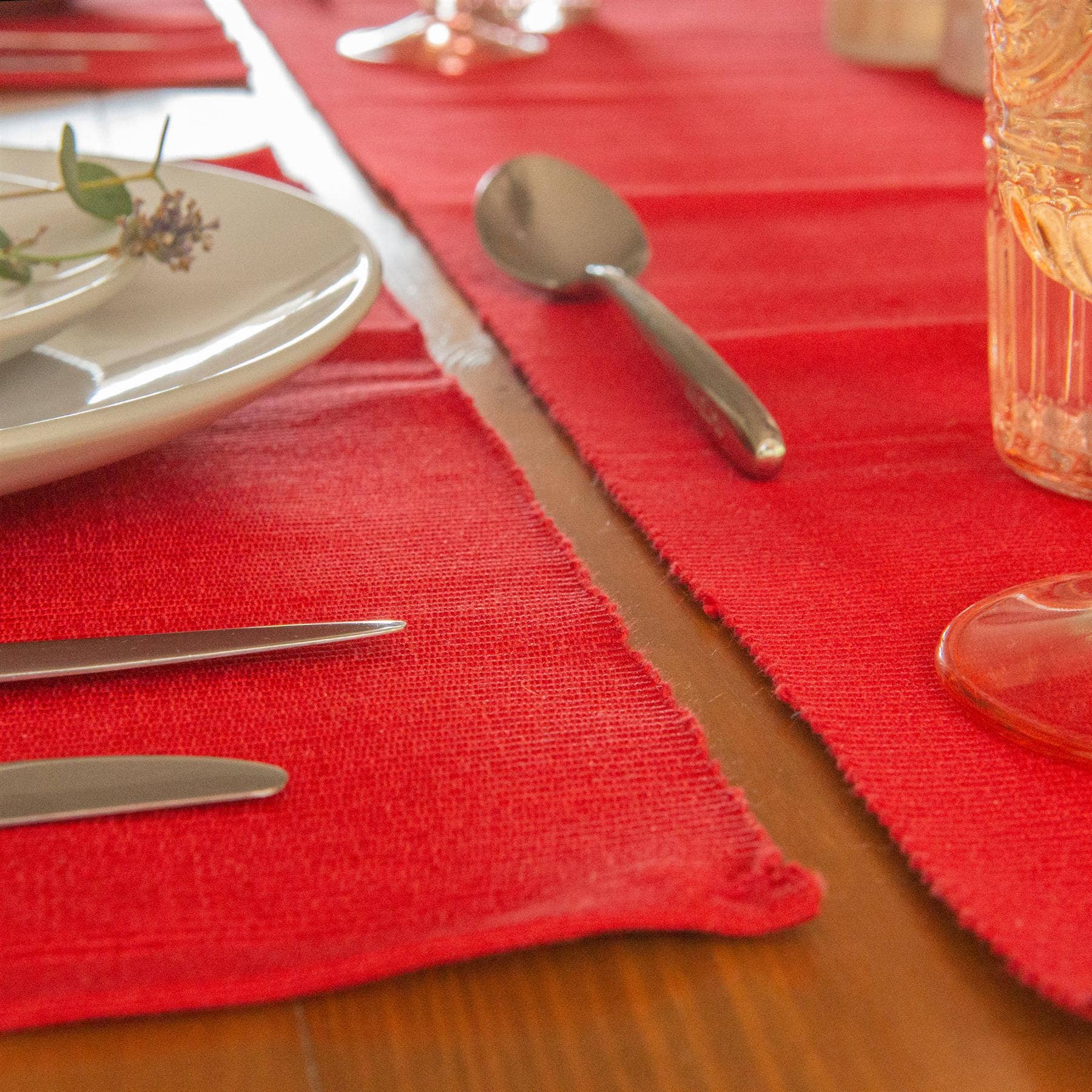 Rinkit Ltd – wholesale Löpare – 48 cm x 183 cm bomullstyg bordslöpare - Av Nicola Spring2