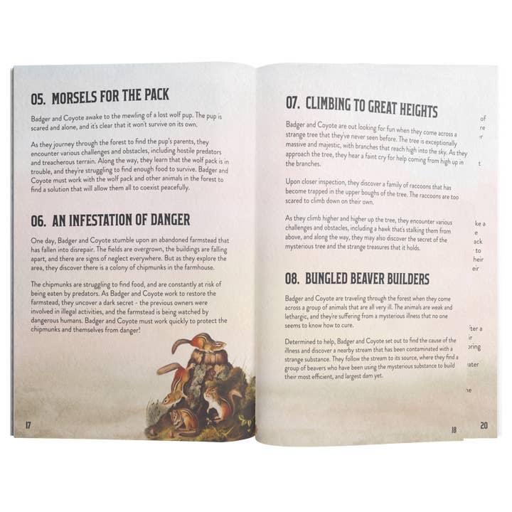 Pandion Games - Wholesale Board Game - Badger + Coyote11