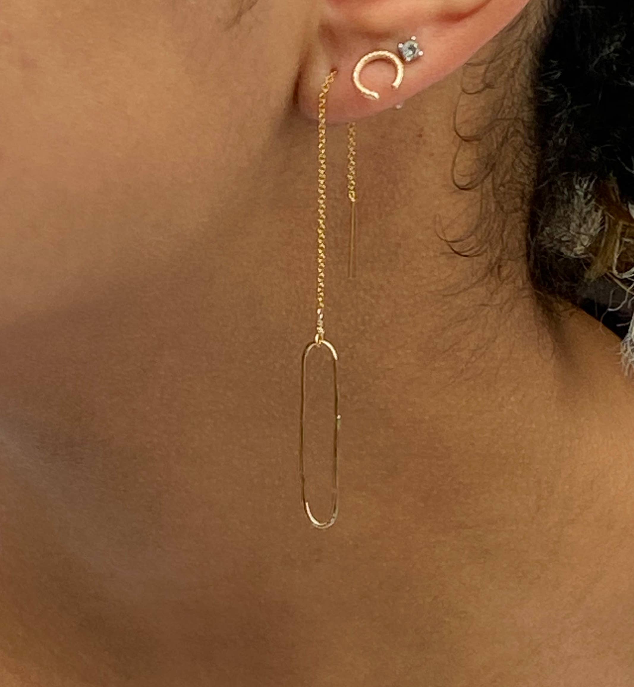 Bonnie Boardman Jewelry – Engroshandel Hængeøreringe og creoløreringe – Hånd smedet link tråder1