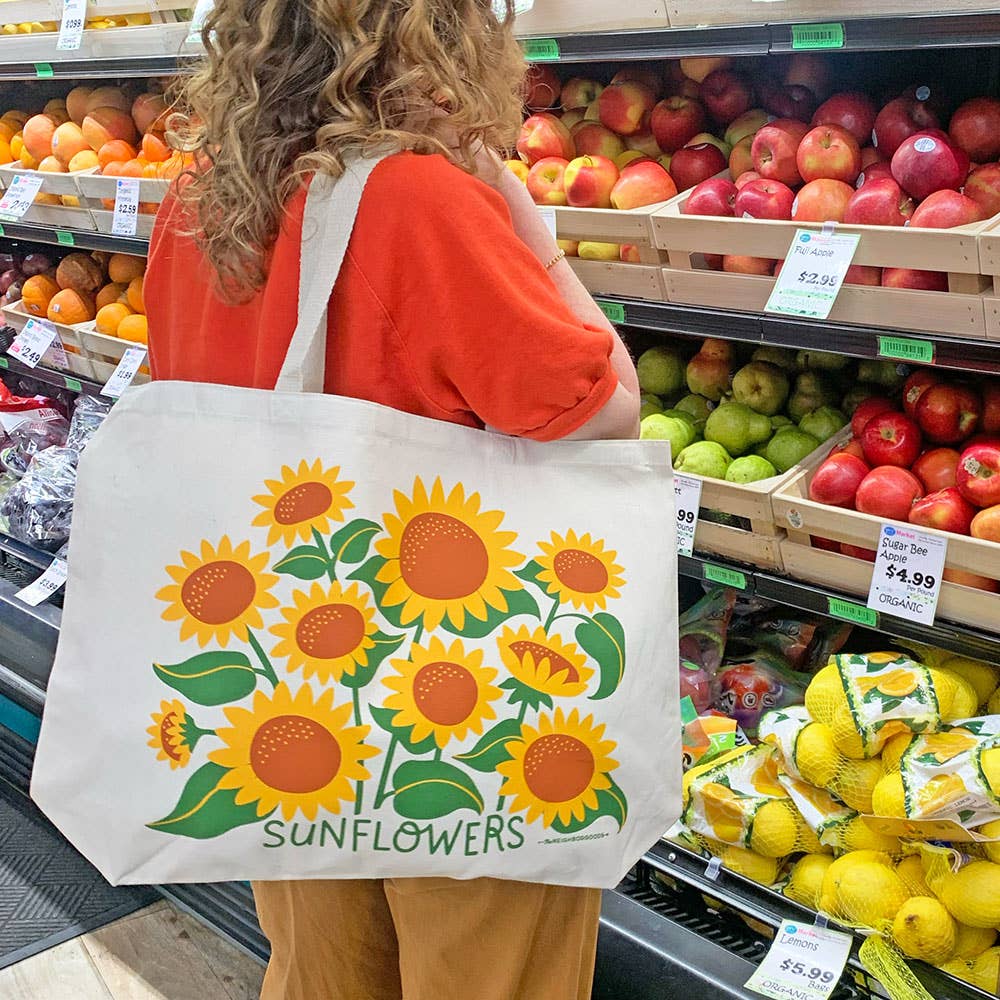 The Neighborgoods - Wholesale Tote Bag - Unisex - Sunflower Tote Bag1