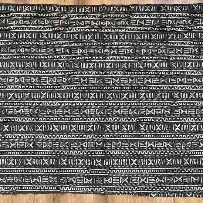 XL samtida Batik Stänkduk Mali afrikansk textil | 82 x 62" för wholesale av The Niger Bend