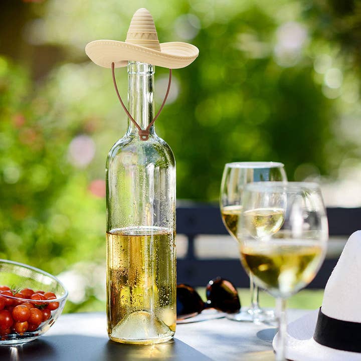 Monkey Business Design USA LLC - Wholesale Wine Stopper - Sombrero Bottle Stopper | el Corko1