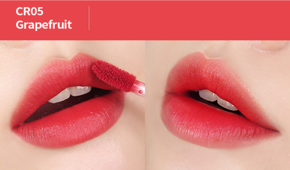 Beauty Goddess – wholesale Läppfärg – Apieu Juicy-Pang Mousse Tint CR05 Grapefrukt1