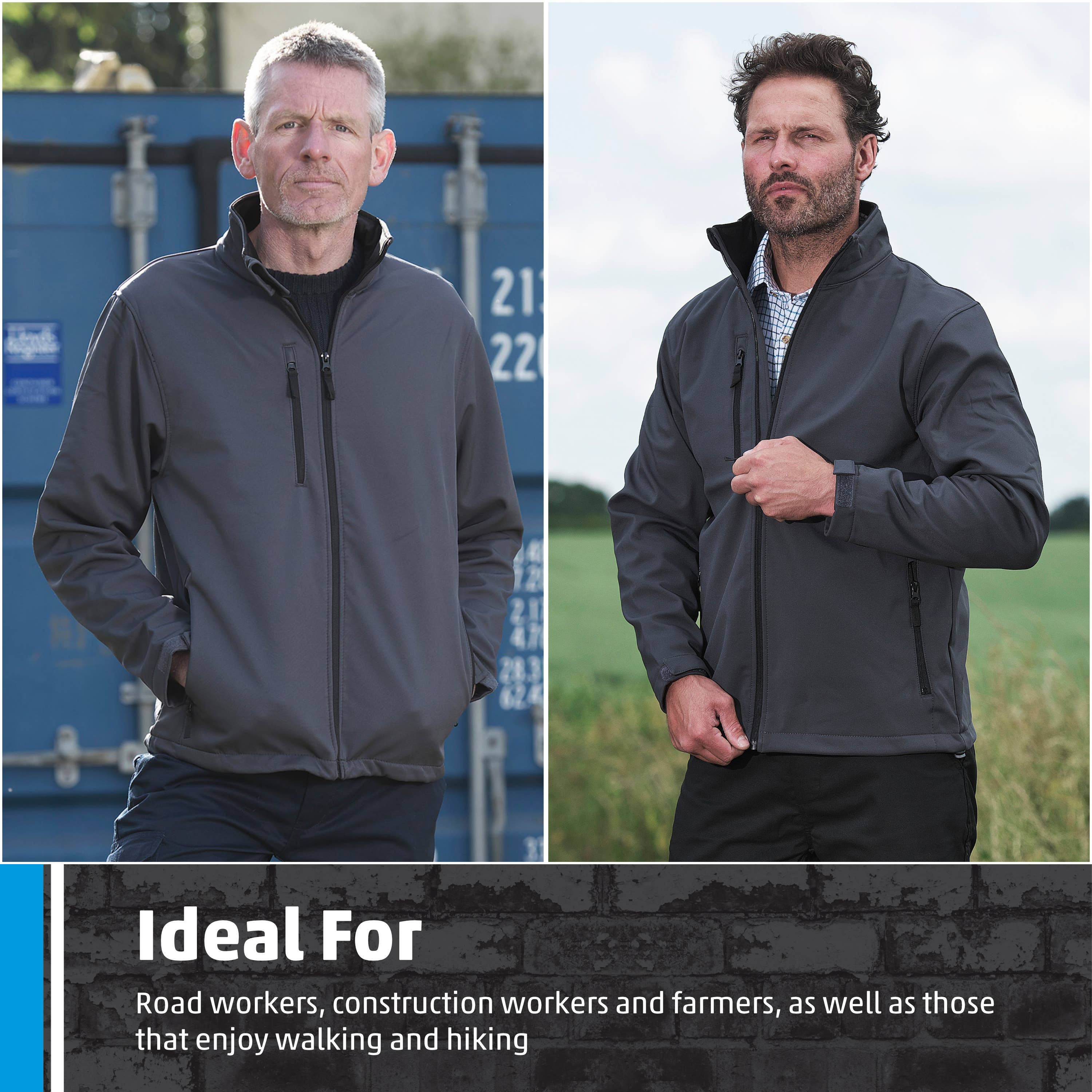 TuffStuff Workwear - Vente Veste de sport – homme - Veste softshell Fort Selkirk doublée en polaire, confortable9