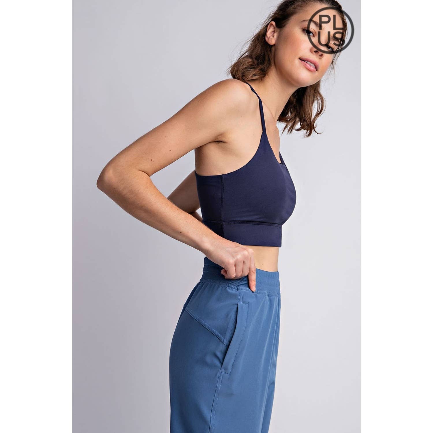 Rae Mode - Wholesale Sports Bra - Women's - PLUS SIZE BUTTER SPORTS BRA WITH ADJUSTABLE STRAP20