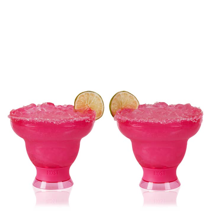 Margarita FREEZE Cooling Cup in Punch Pink Set of 2 for wholesale by HOST