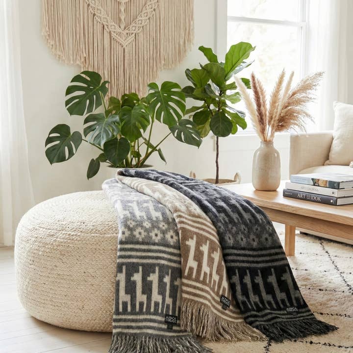 Alpaca Threadz - Wholesale Decoratiedeken - Alpacawol Plaids - Inca Design4
