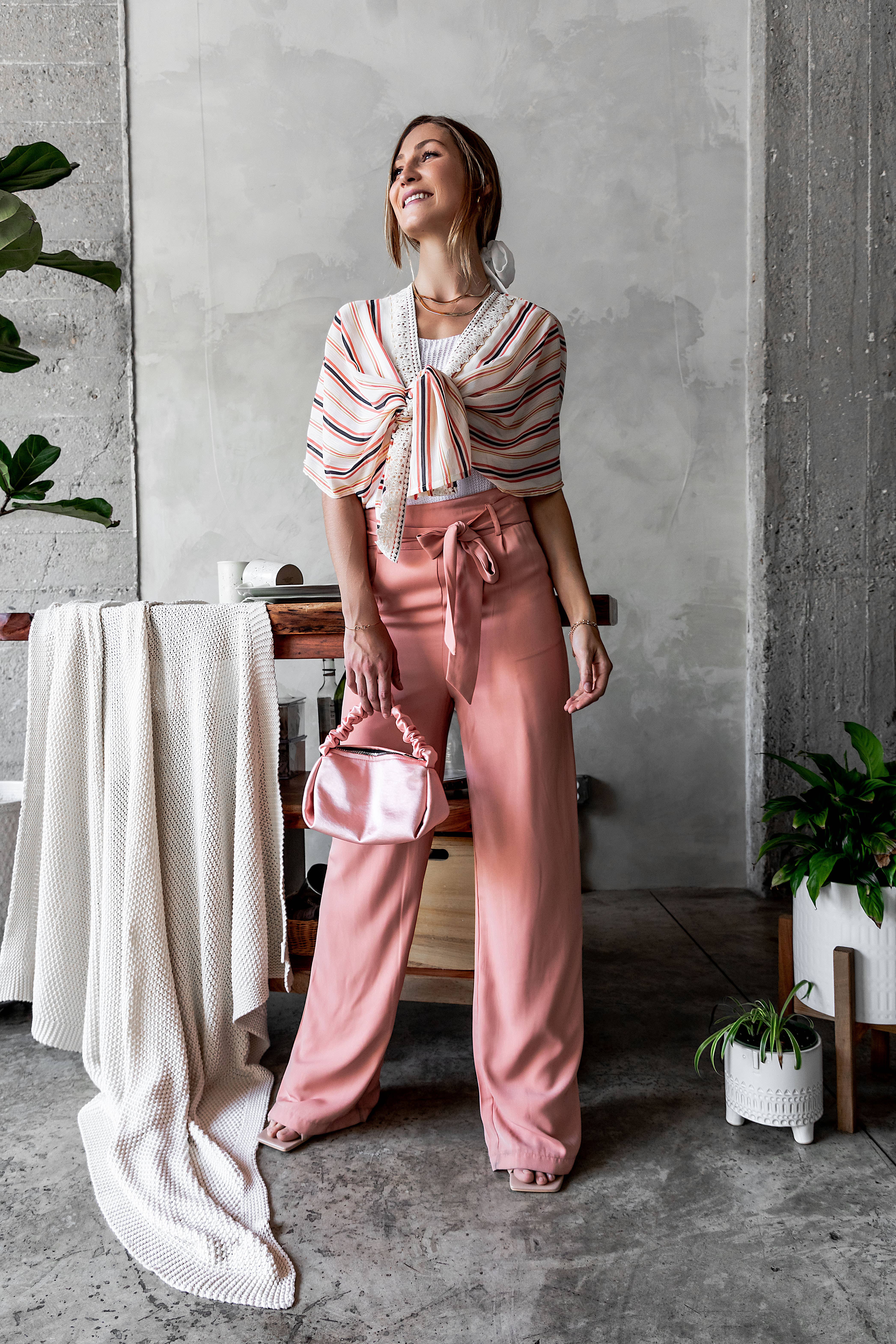 Hope Horizon LLC – wholesale Pants – Women's – Pink East Hampton Pants1