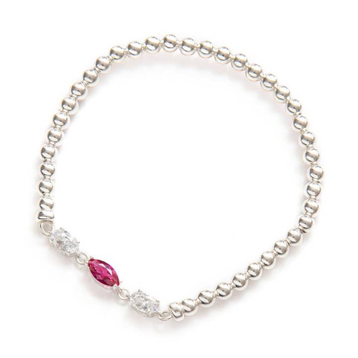 Bracciale in argento Be Ravishing - Collezione Haute Joy per la vendita all'ingrosso da parte di beblue jewelry