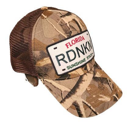 Florida RDNKN Mesh Snapback Trucker hat for wholesale by RDNKN Clothing and Apparel