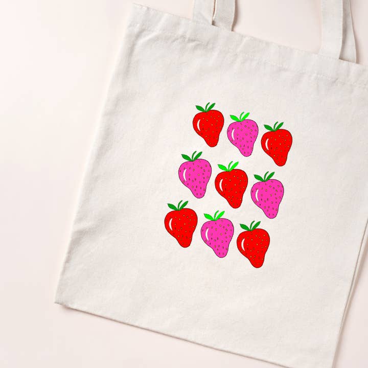 Kit de tote Strawberry9 pint-your-owe por atacado de Green Stitches