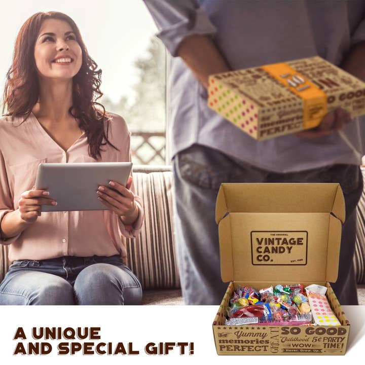 Vintage Candy, LLC - Wholesale Gummy - 40th Birthday Retro Candy Gift
