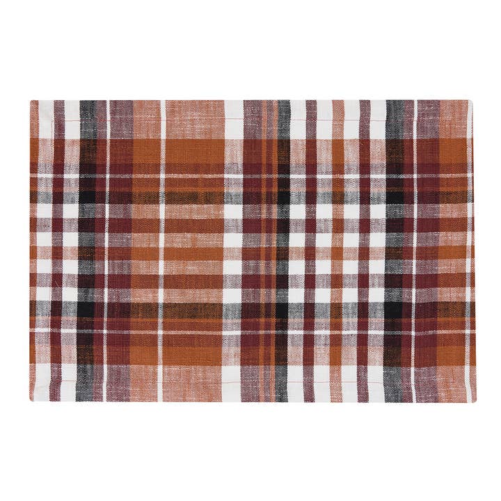 Russett Plaid Placemat for wholesale by Split P