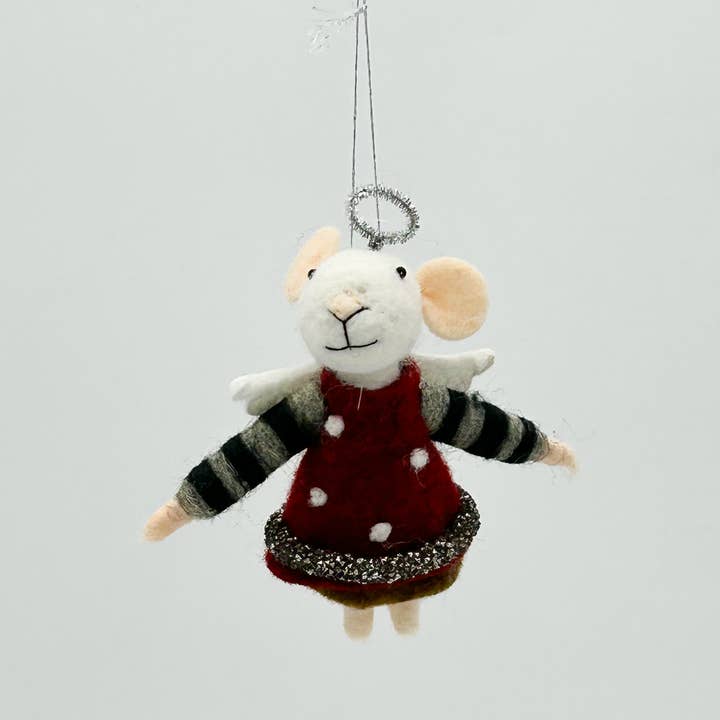 Kalid Christmas - Wholesale Ornament - Felt Figurine Christmas Mousse Angel Ornament1