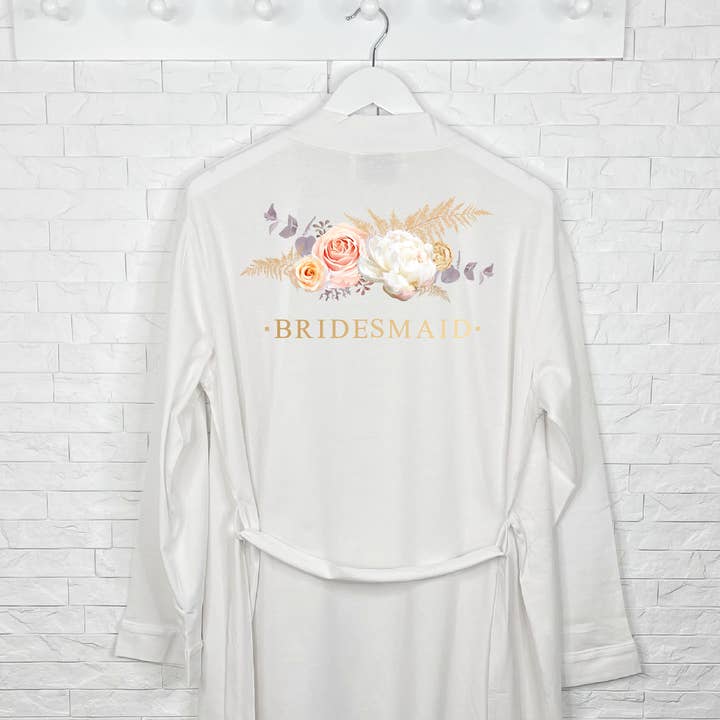 Abito da sposa floreale con pampa da sposa per la vendita all'ingrosso da parte di Lovetree Design