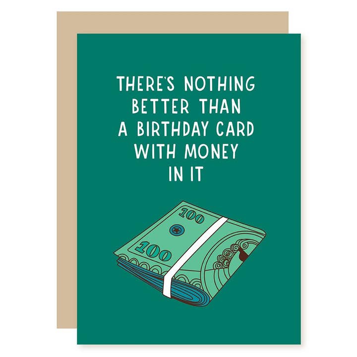 Money In It Birthday Card for wholesale by A Smyth Co