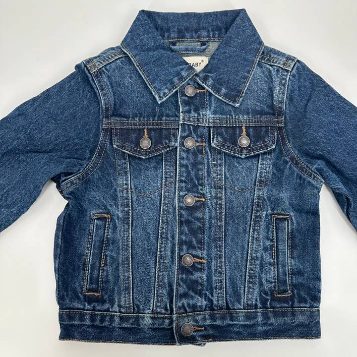 Chicbaby LLC - Wholesale Clothing Set - Baby - Sturdy Jean Trucker Jacket for Kids 2-8 yrs2