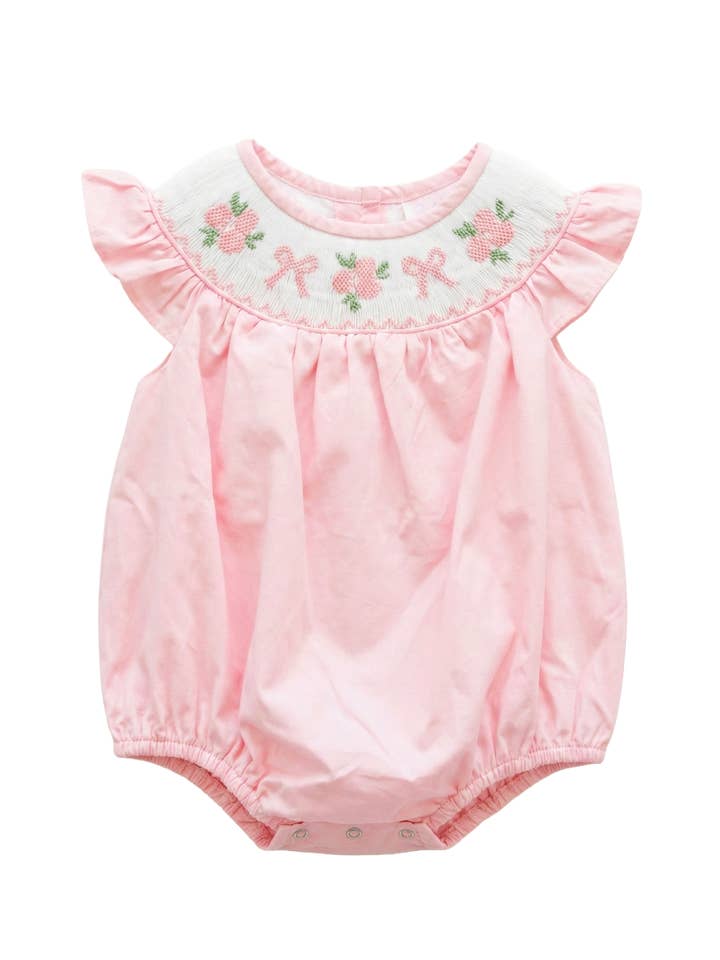 Blush Belle Bows & Flowers Bubble for wholesale by Pearly Peach