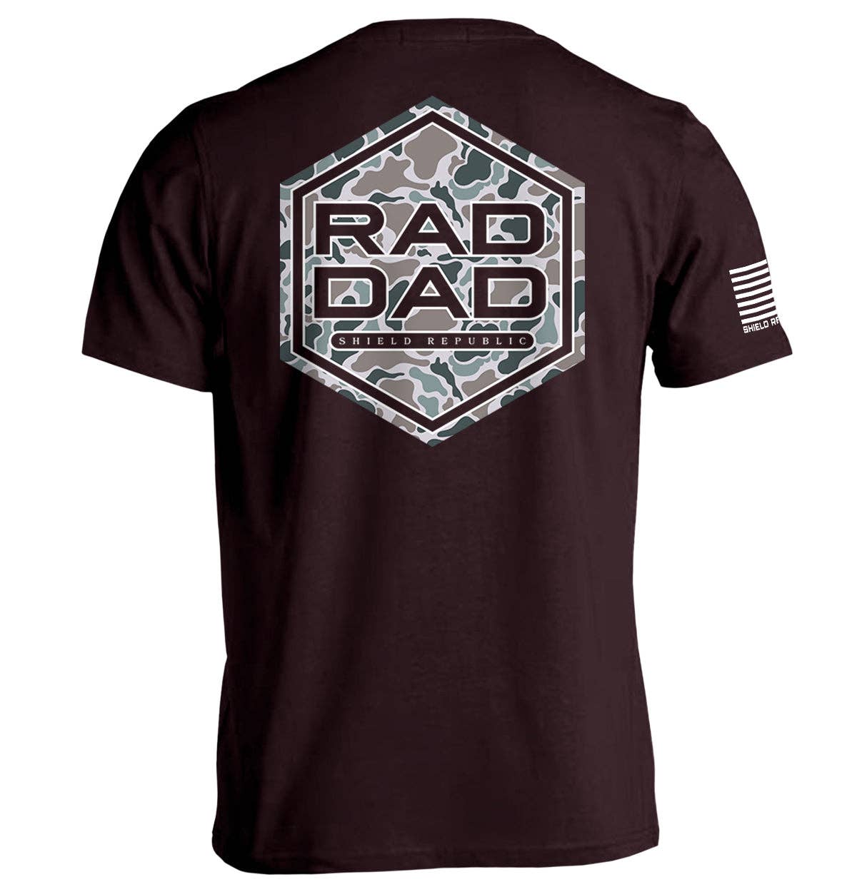 Shield Republic - Wholesale Screen Printed T-Shirt - Men's - Rad Dad Duck Camo11