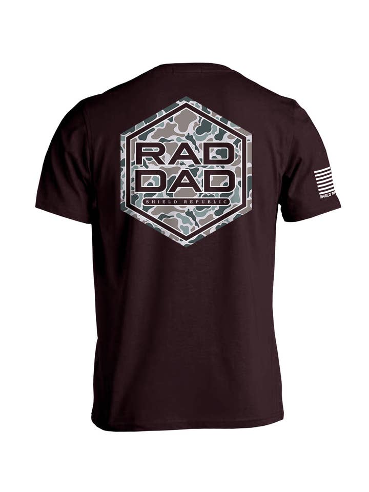 Shield Republic - Wholesale Screen Printed T-Shirt - Men's - Rad Dad Duck Camo11