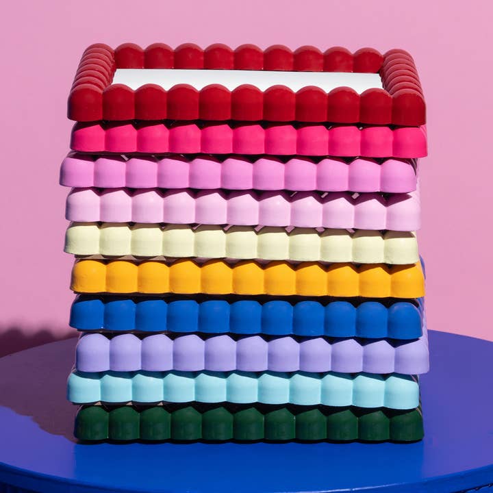 The Windsor Button Frame - Lilac for wholesale by Little Fish CO