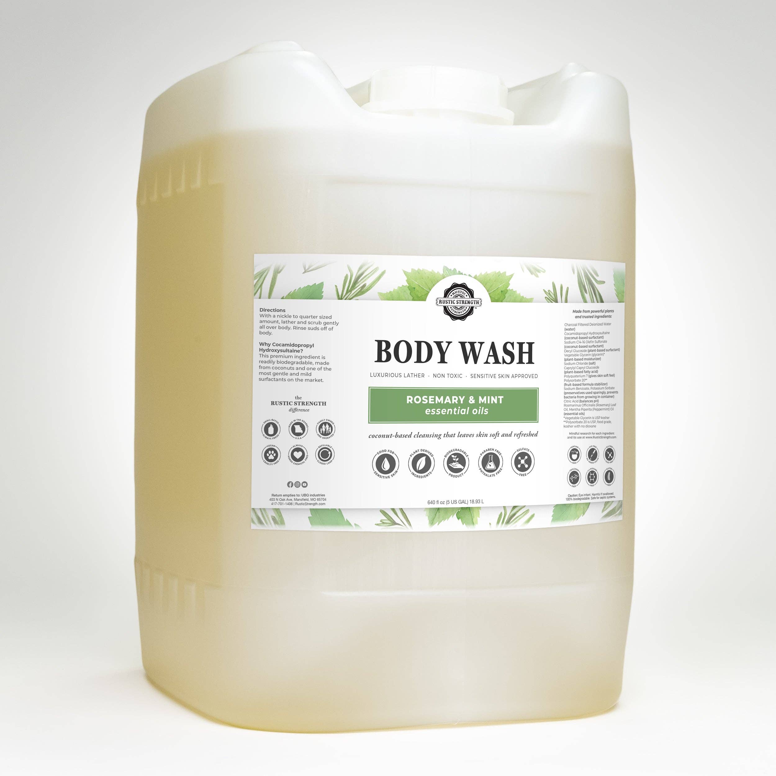 Rustic Strength - Wholesale Body Wash/Shower Gel - Body Wash4