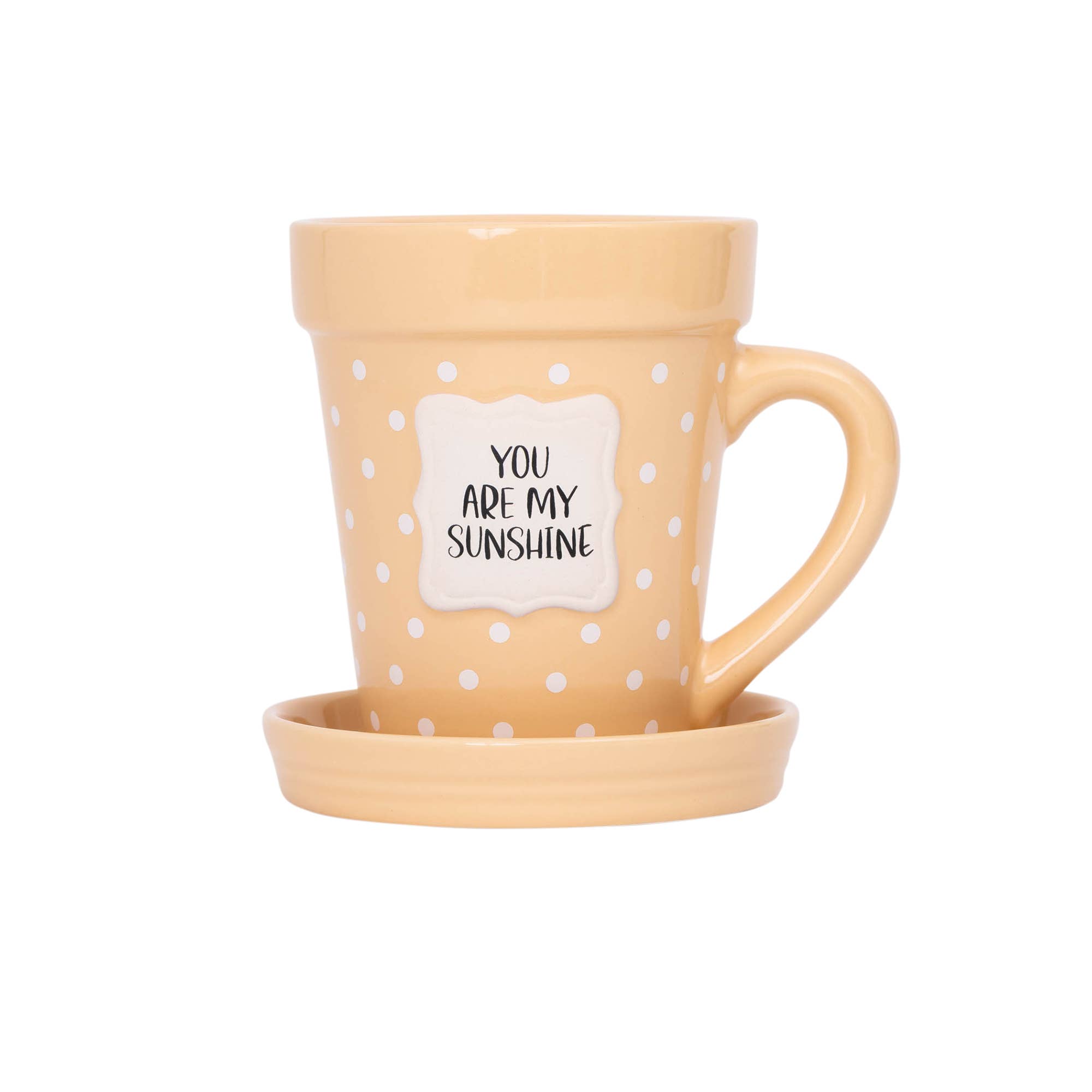 Divinity Boutique - Wholesale Coffee Mug - Flower Pot Mug: You Are My Sunshine4
