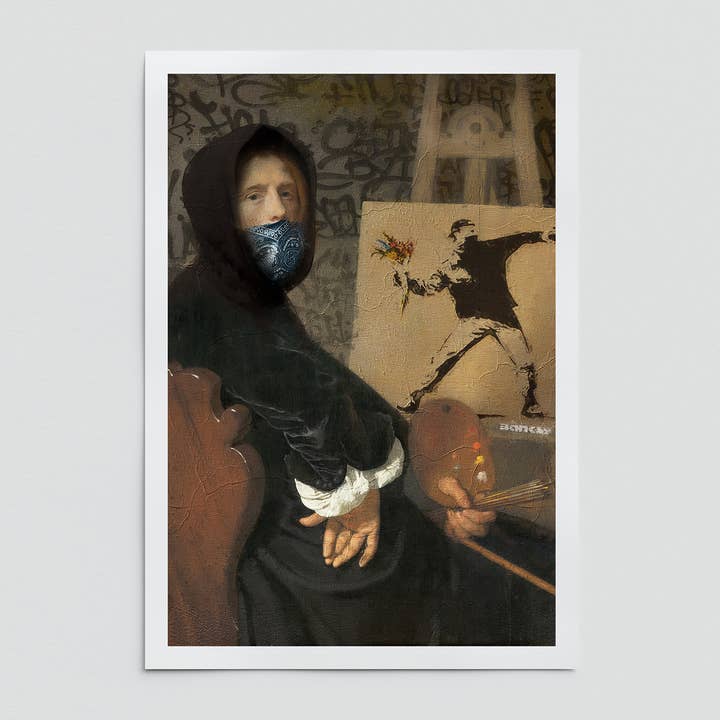 The Real Banksy art print para venta al por mayor de Dikhotomy