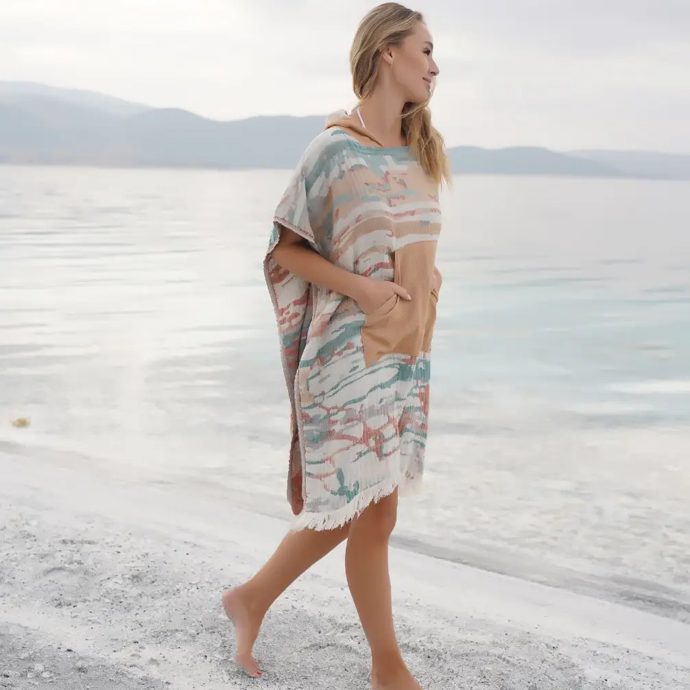 Bagno Milano - Vente Peignoir – femme - Collection de peignoirs et ponchos en peshtemal bio Bagno Milano67