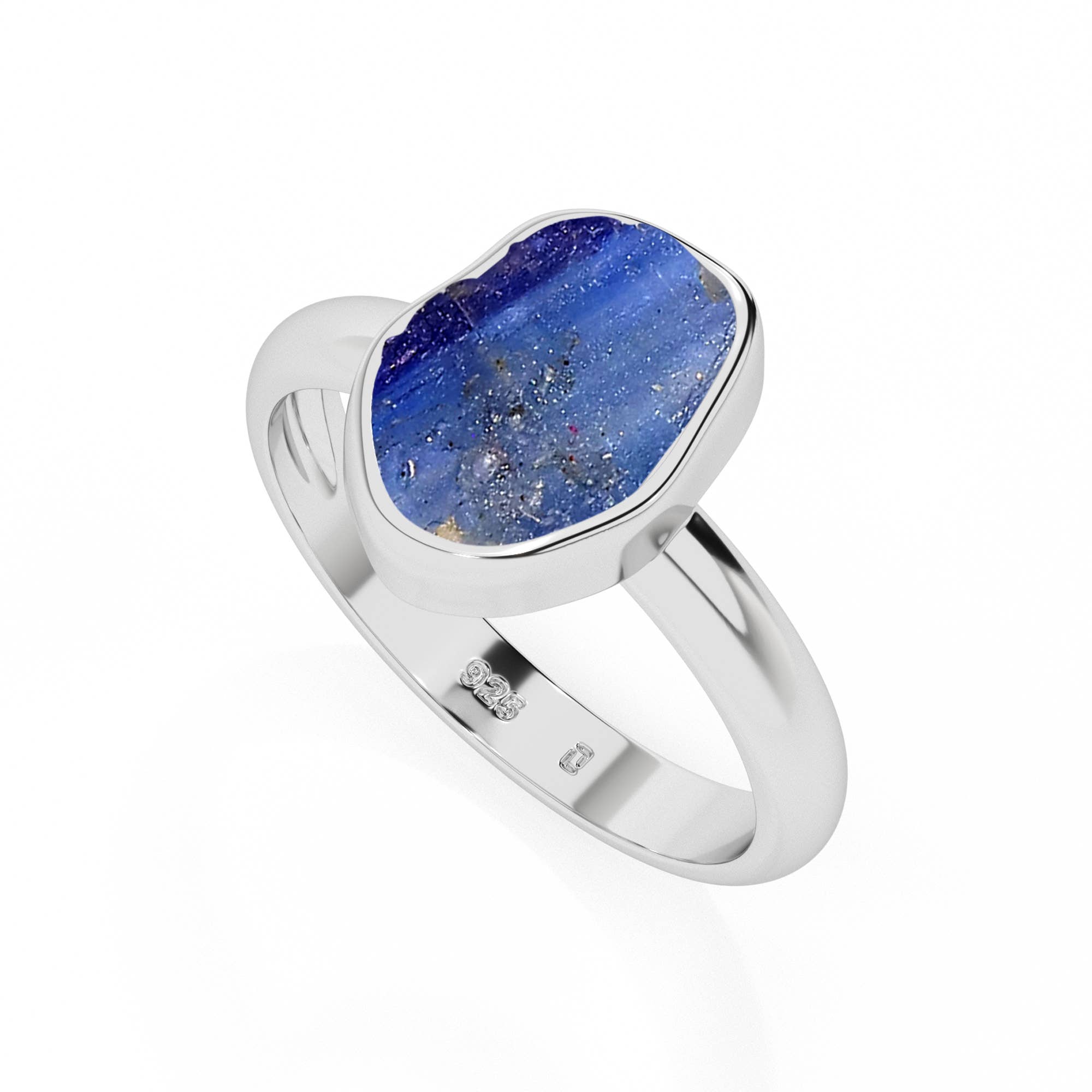 Nature Crafts - Wholesale Single Stone/Solitaire Ring - Natural Kyanite Rough Shape Rings For Women0