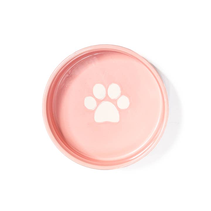 Bone & Paw Pattern Pet Dish for wholesale by 10 Strawberry Street