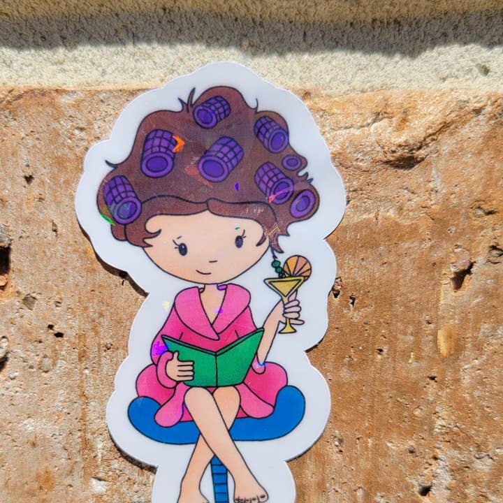 3 inch Water resistant laminated vinyl sticker! for wholesale by Kodaandmom