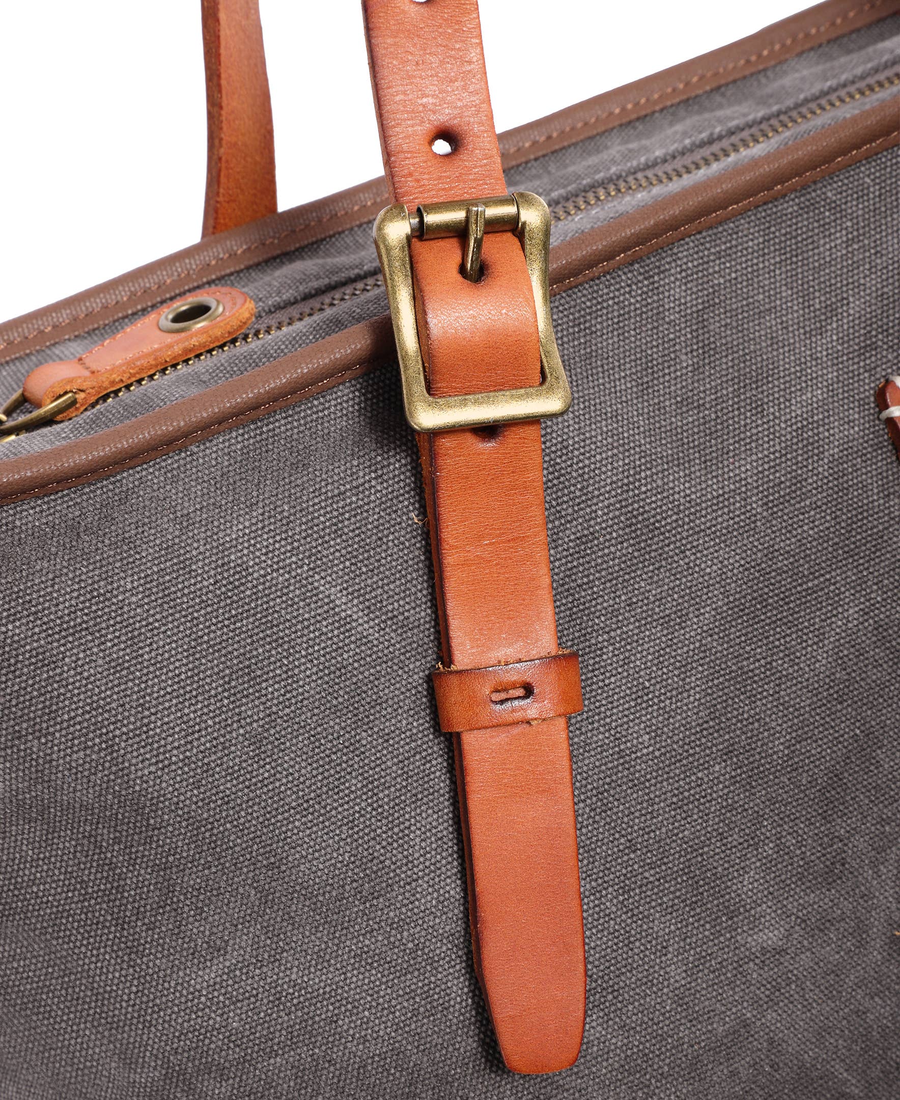 TSD Brand - Wholesale Draagtas - Dames - Redwood Canvas Shopper23