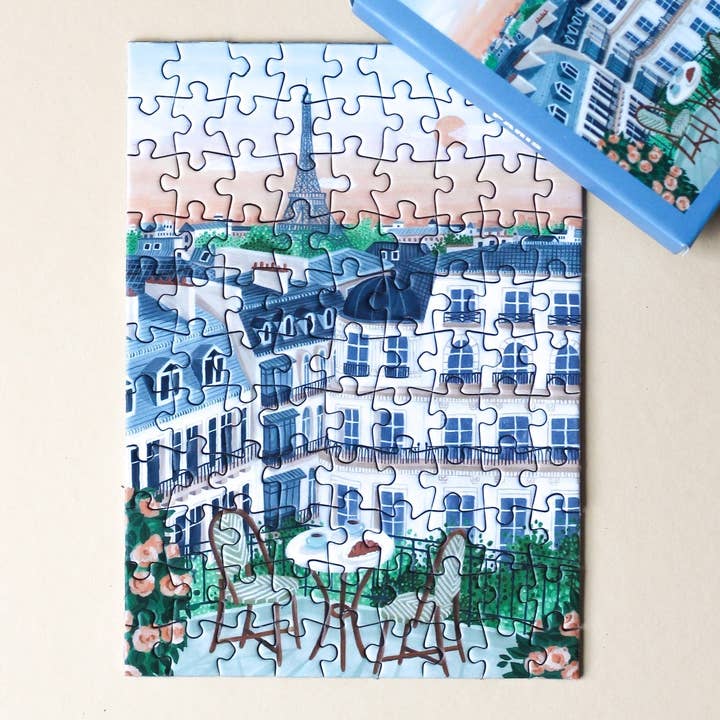 Piecely Puzzles - Wholesale Puzzle - Adult - Mini Puzzle Paris, 99 pieces3