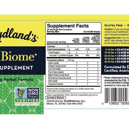 Dr. Rydland's Herbal Formulas - Vendita all'ingrosso Vitamine/integratori orali - Candida Yeast (CandiBiome) F per adulti e bambini del Dr. Rydland4