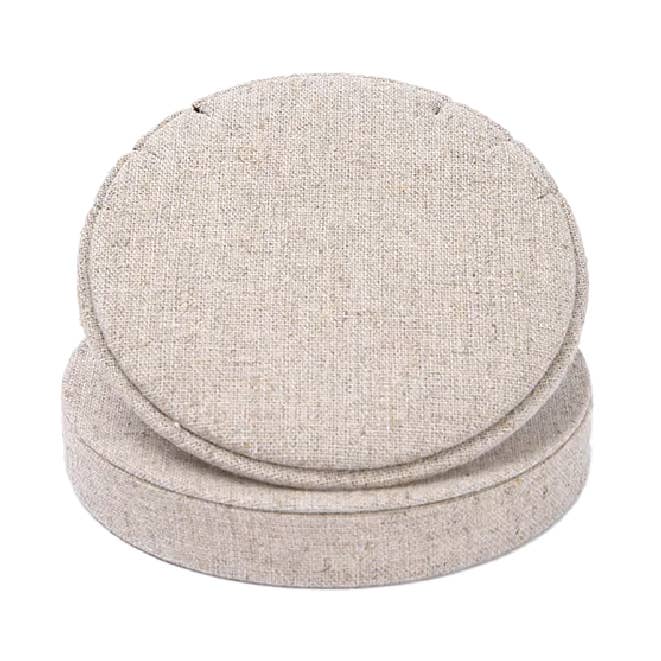 Linen Necklace Display (for 2 Necklaces) for wholesale by Mint + Sky