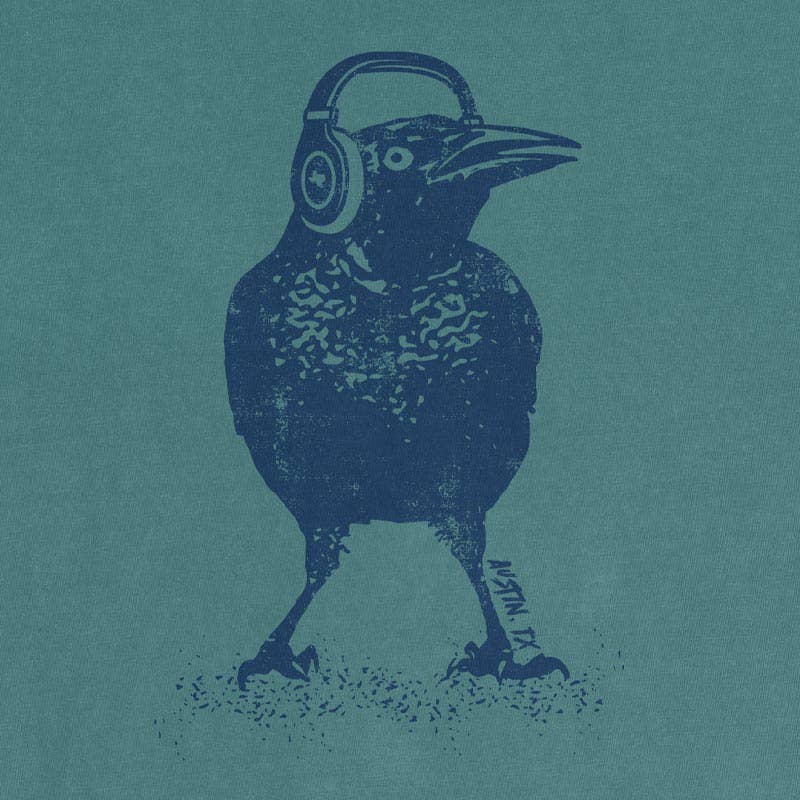 Gusto Graphic Tees - Wholesale Screen Printed T-Shirt - Unisex - Beats Austin Grackle T-Shirt | Comfort Colors 17179
