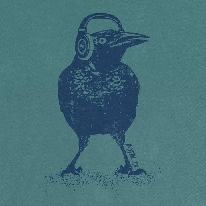 Gusto Graphic Tees - Wholesale Screen Printed T-Shirt - Unisex - Beats Austin Grackle T-Shirt | Comfort Colors 17179