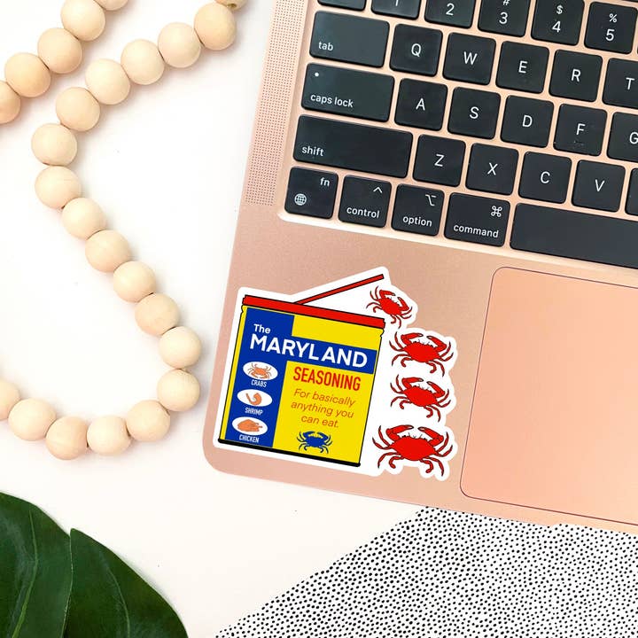 Jami Creates - Wholesale Sticker - Maryland Seasoning Crab Sticker