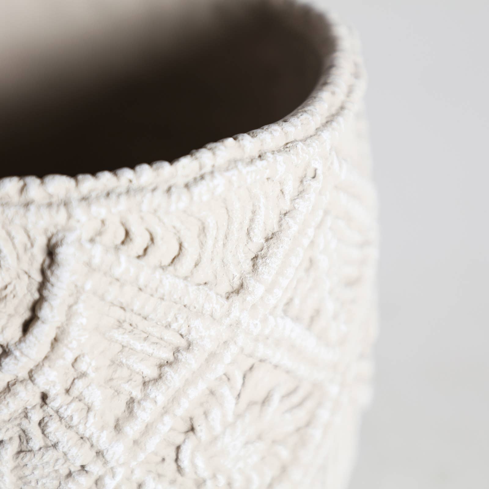 B&B - Wholesale Plant Pot - Planter, Cement, Beige Color, 16X16X15cm1